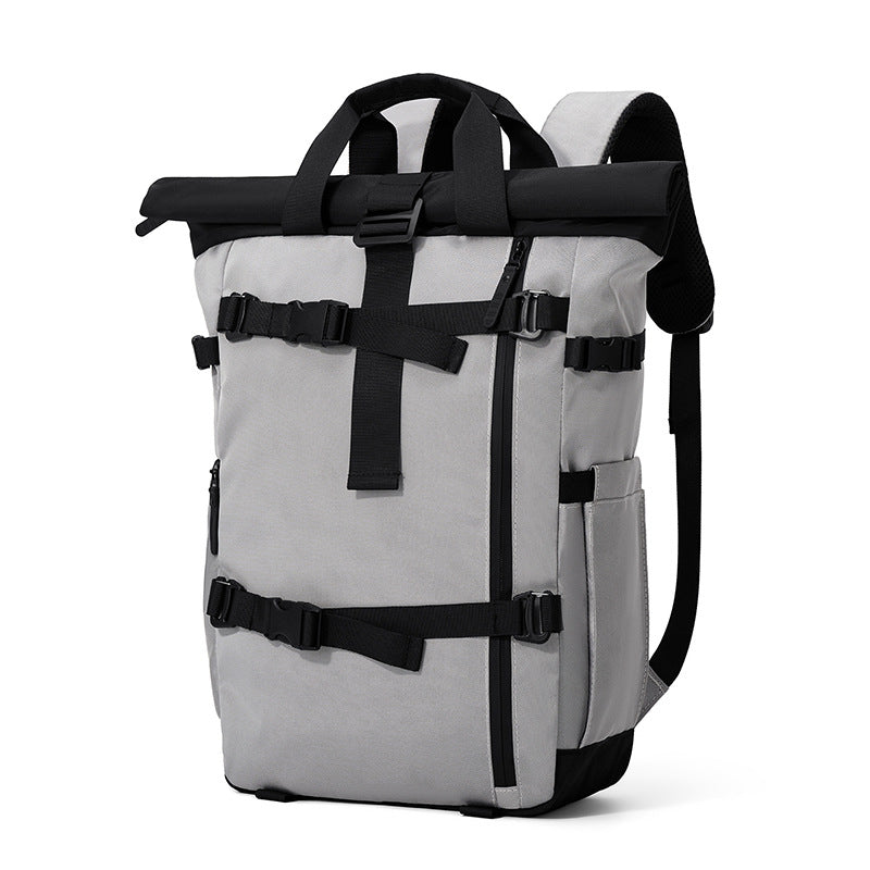 Stylischer Roll-Top Abenteuer-Rucksack Brehn