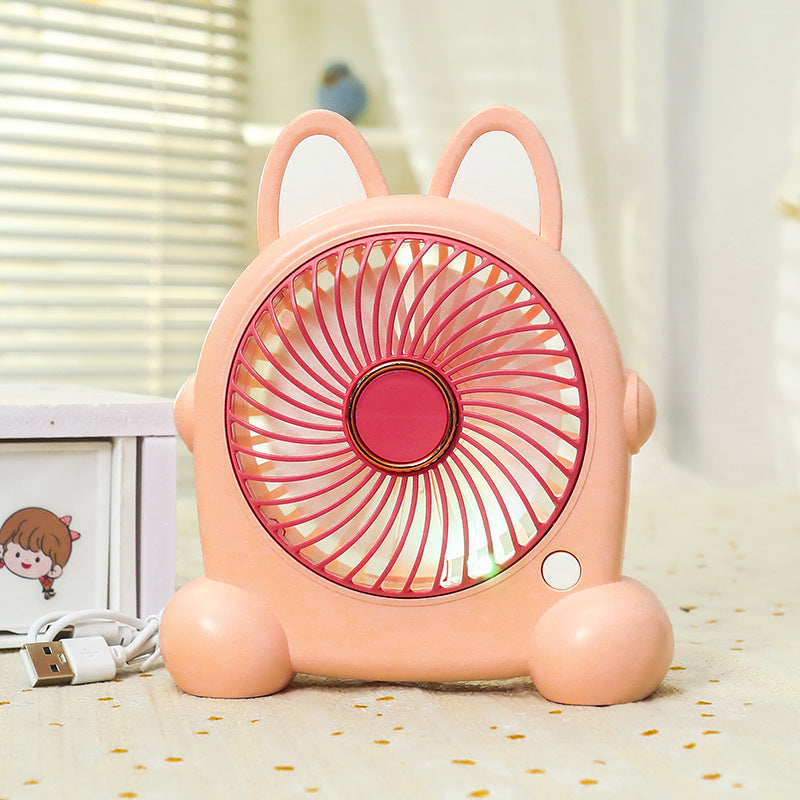 Damen Tragbarer Mini-Ventilator im kreativen Tierdesign Brehn