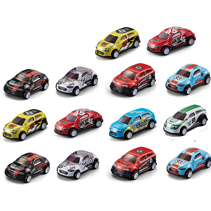 Miniatur Rückzieh-Rennwagen Sammlung Brehn