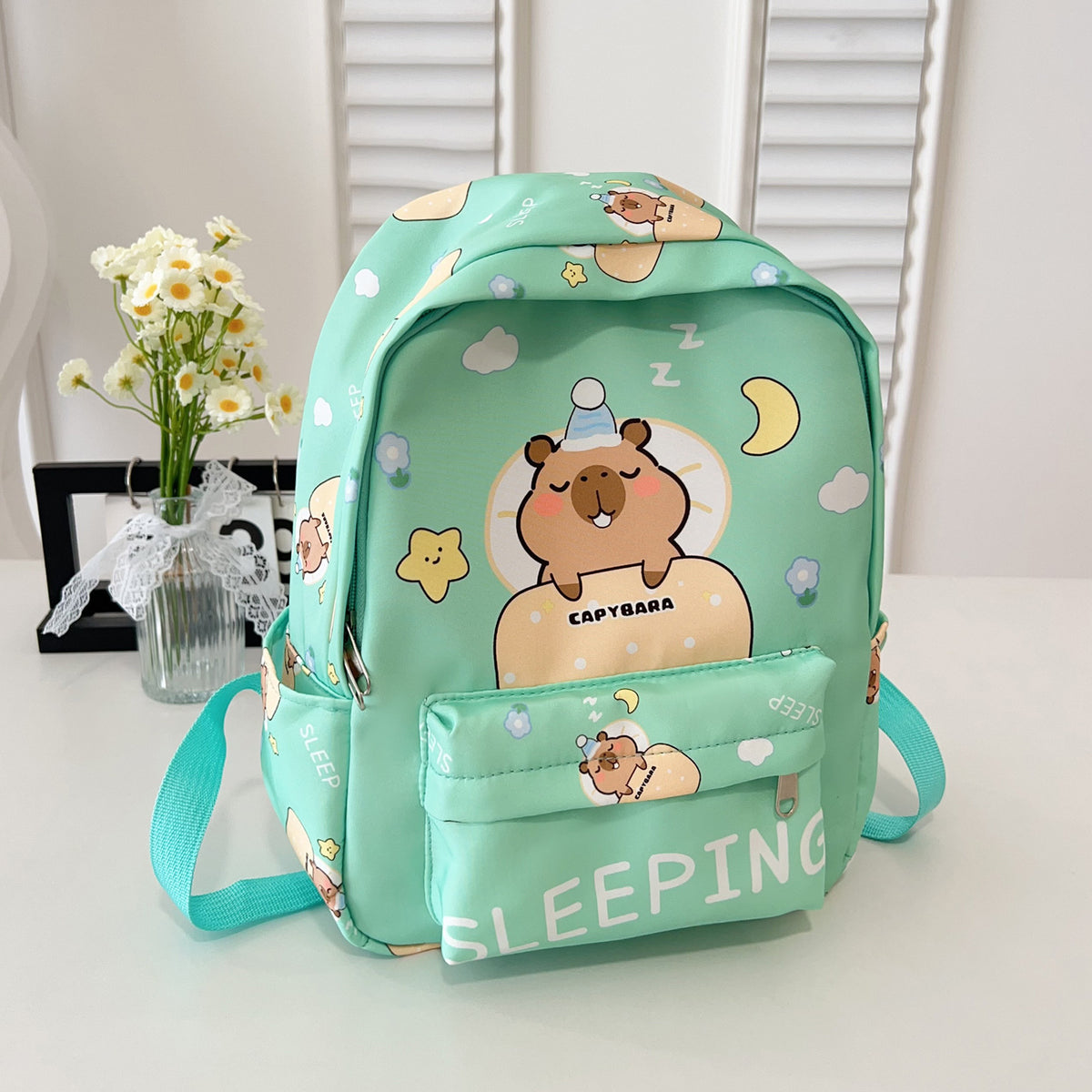 Niedlicher Rucksack im Cartoon-Stil Brehn