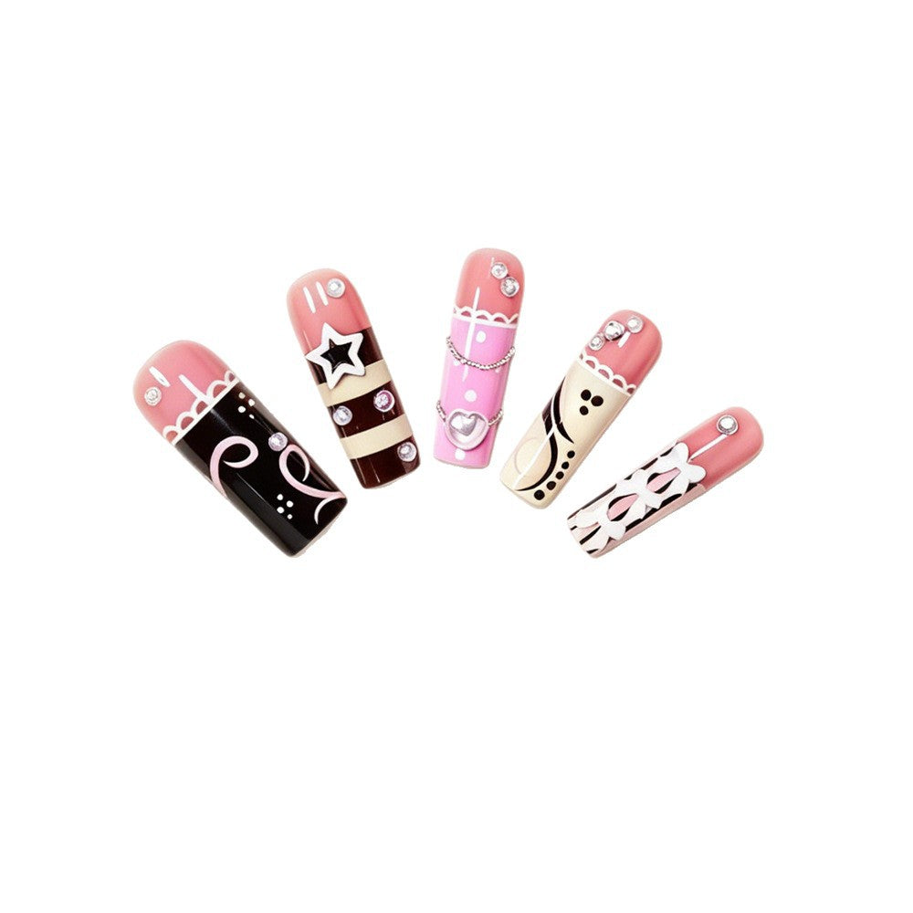 Elegante Künstlerische Nagelüberzüge Brehn