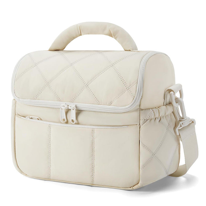 Gepolsterte Kosmetiktasche mit Mehreren Fächern Brehn