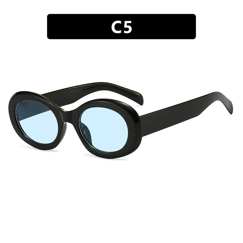 Damen trendige, transparente Sonnenbrille Brehn