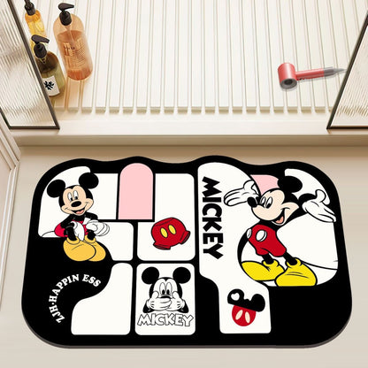 Mickey-Maus-Design Plüsch-Badematte