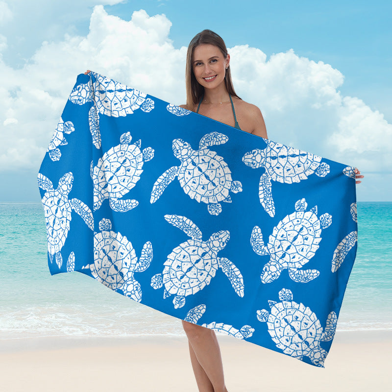Strandtuch mit maritimem Sternen-Design Brehn