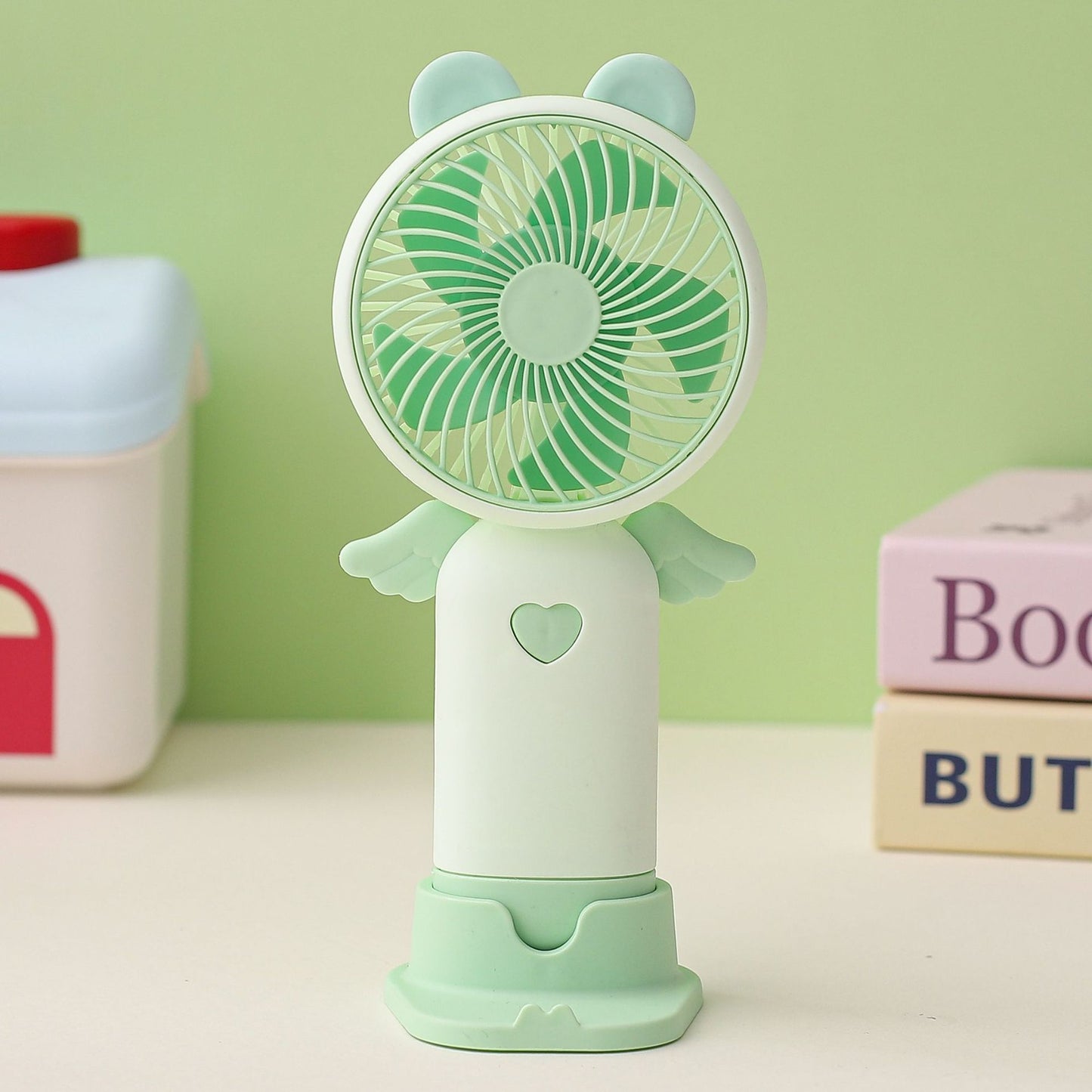 Damen tragbarer Handventilator mit süßem Tierdesign Brehn