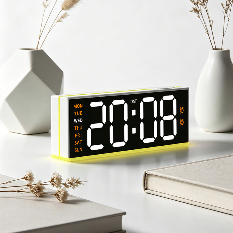 Digitaler Wecker mit großem LED-Display und multifunktionalen Alarmfunktionen Brehn