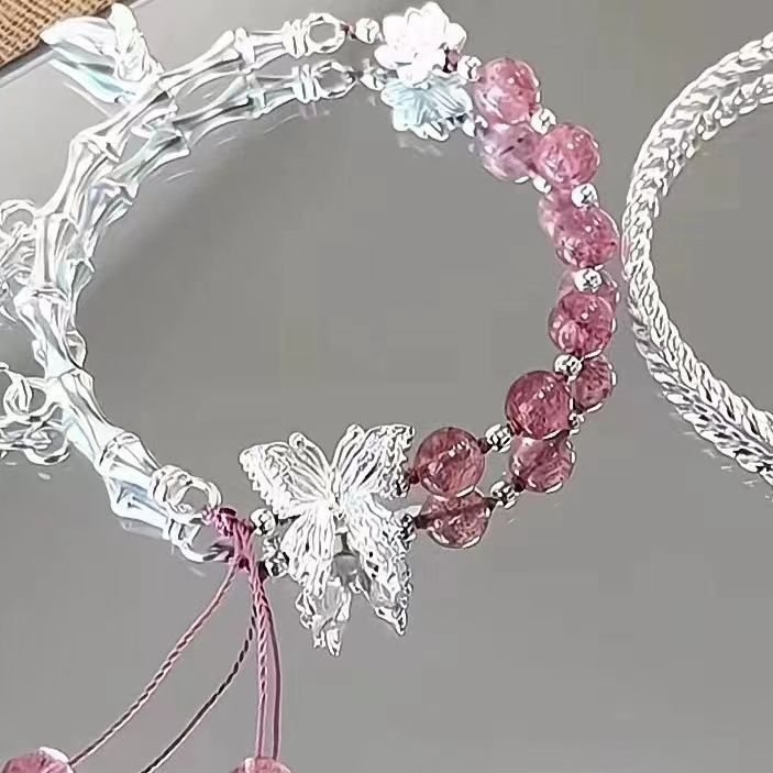 Artisan Schmetterlingsanhänger Armband Brehn
