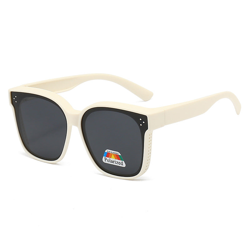 Damen modische quadratische Sonnenbrille mit innovativem Lüftungssystem Brehn