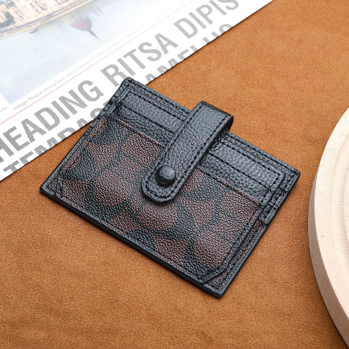 Minimalist Leder Kartenhalter Brehn