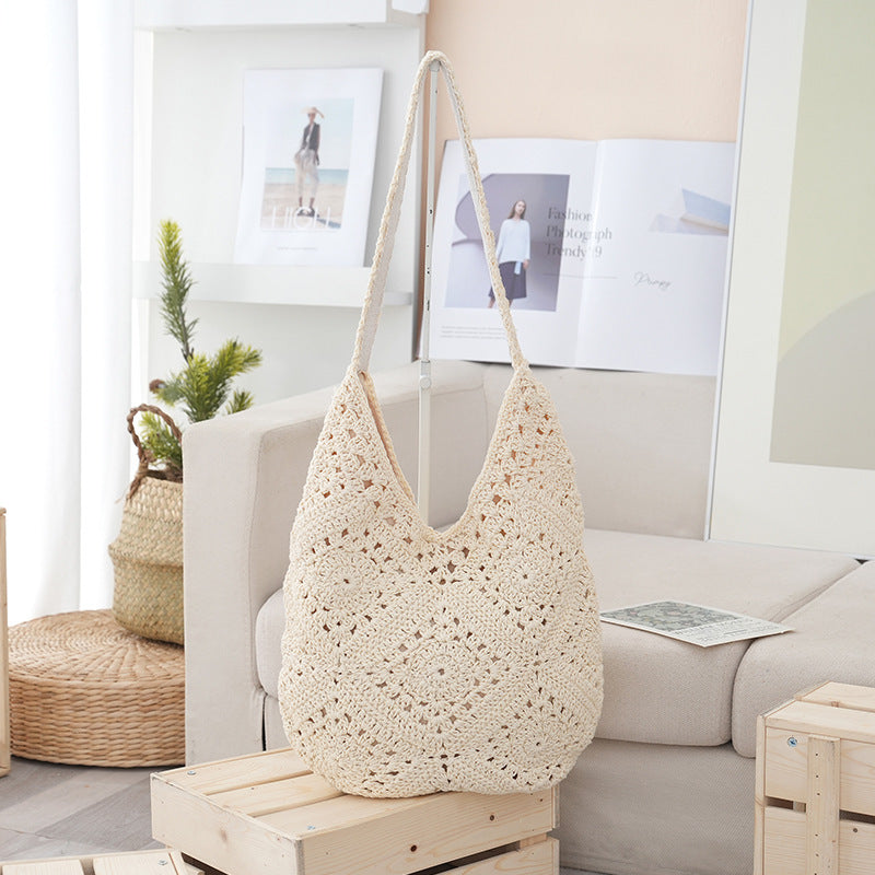 Handgefertigte Häkel-Shopper Tasche Brehn