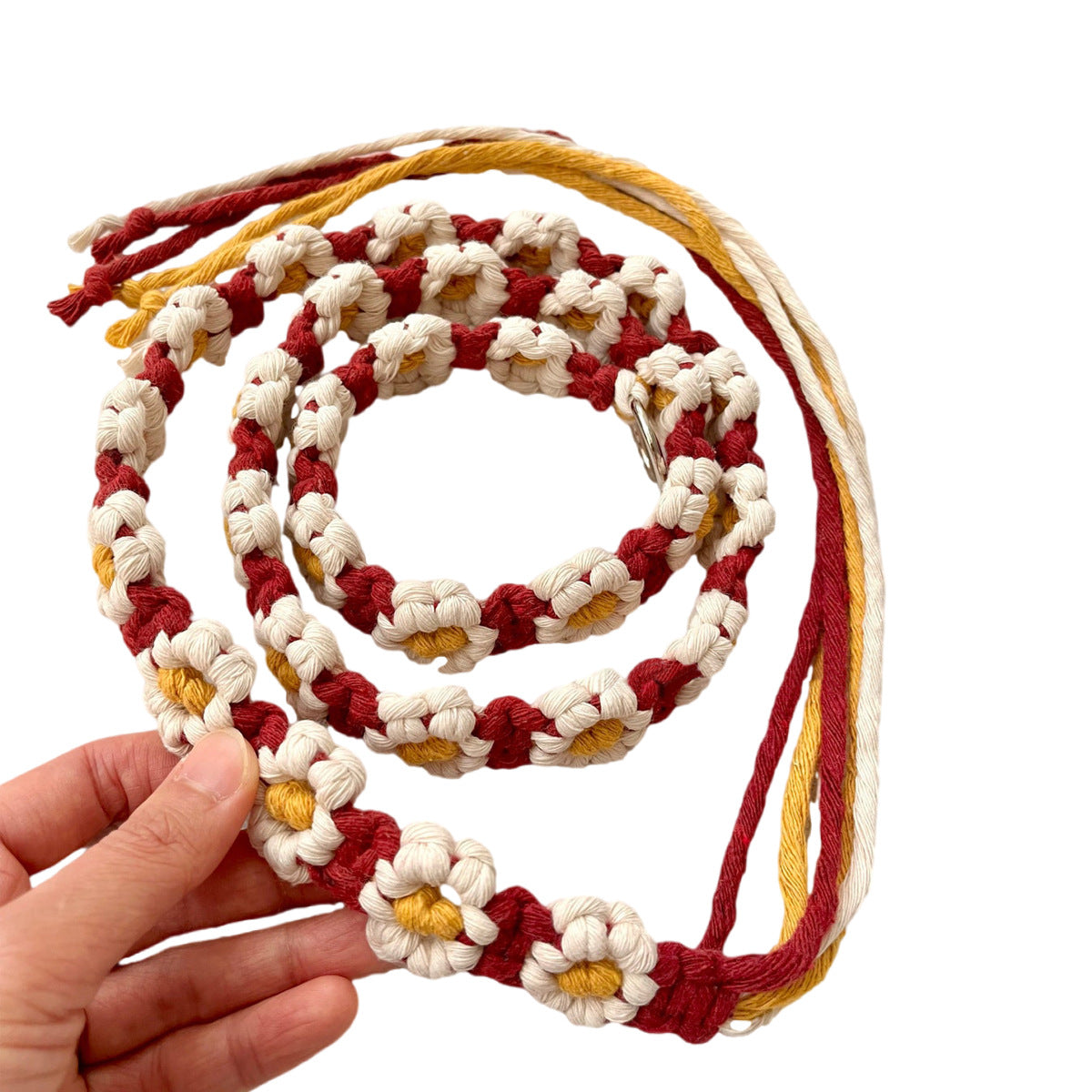 Macrame Blumenkrone Brehn