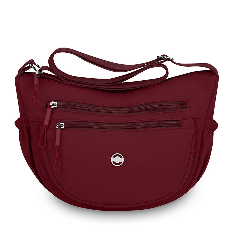 Multi-Zip Crossbody Organizer Tasche Brehn