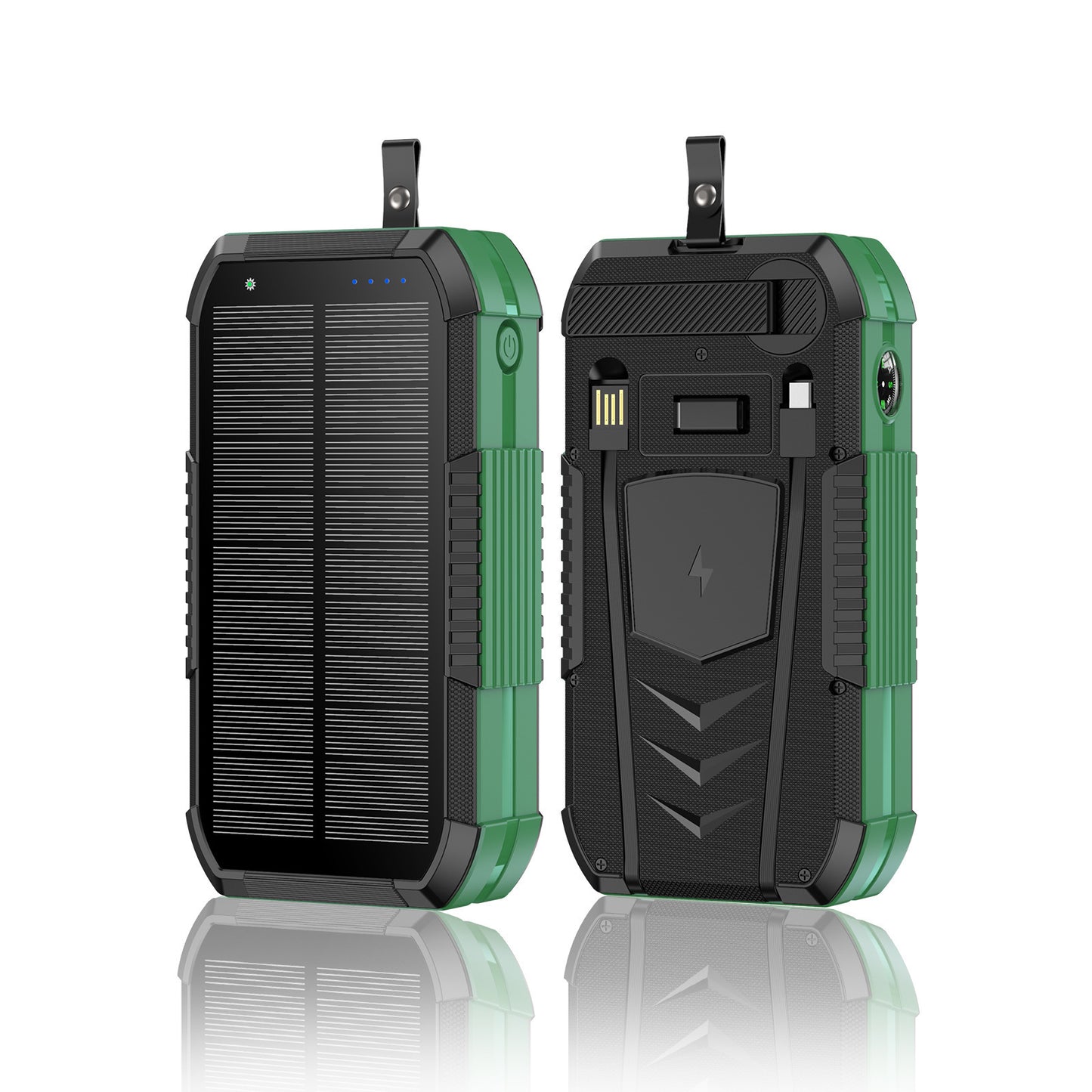 Outdoor Solar Powerbank mit Robuster Schutzhülle Brehn