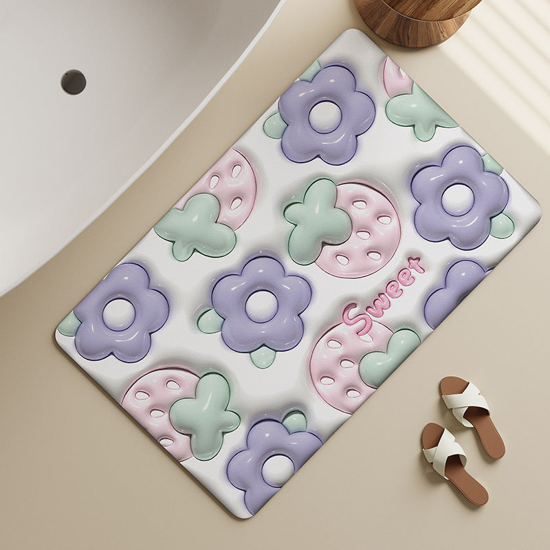 Badezimmer Bodenmatte Brehn