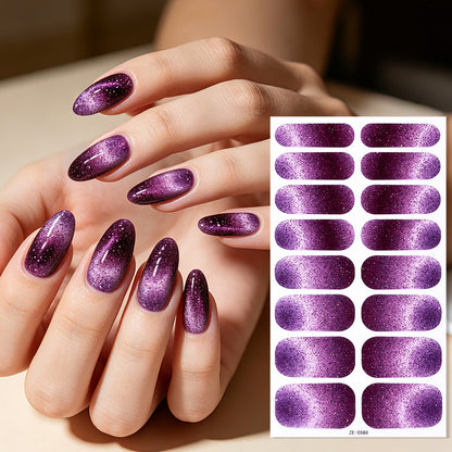 Gradient Gel Nagel Wraps