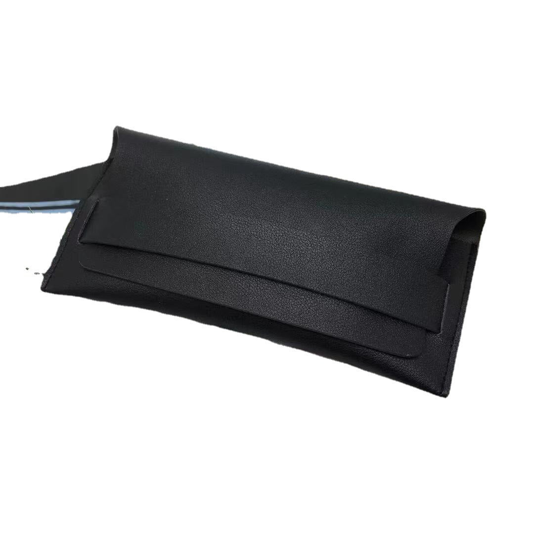 Faltbare synthetische Leder Sonnenbrille Etui Brehn