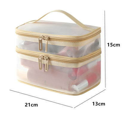 Stilvoller doppelter Kosmetik-Organizer Brehn