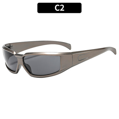 Sportliche Schutz Wrap Sonnenbrille