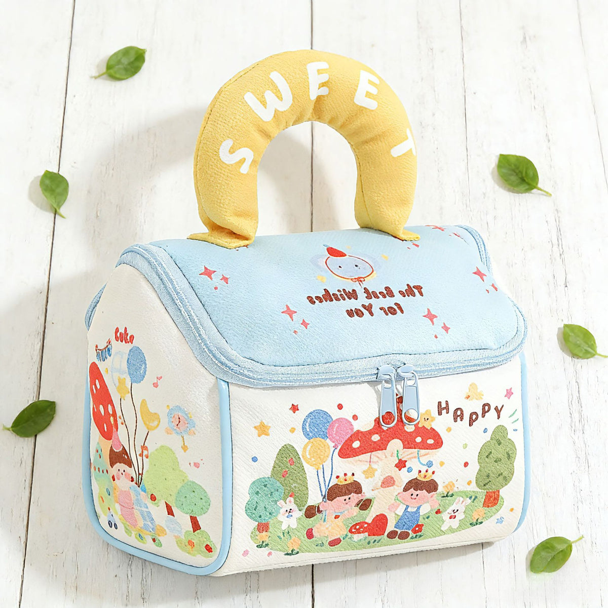 Niedliche Themenisolierte Lunch Tasche