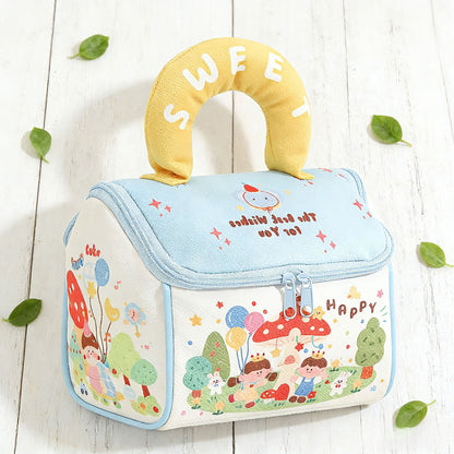 Niedliche Themenisolierte Lunch Tasche