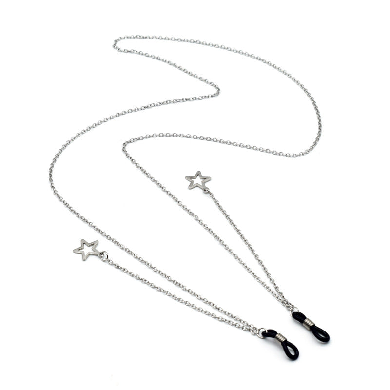 Elegante mit Sternen akzentuierte Brillenketten Brehn