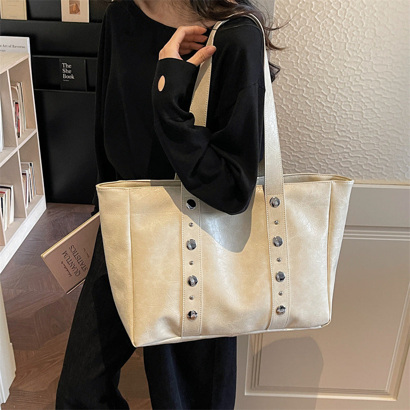 Hochwertige Vintage-Ledertasche Brehn
