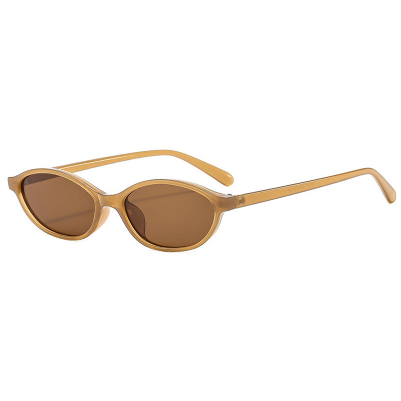 Damen modische Sonnenbrille im avantgardistischen Design Brehn