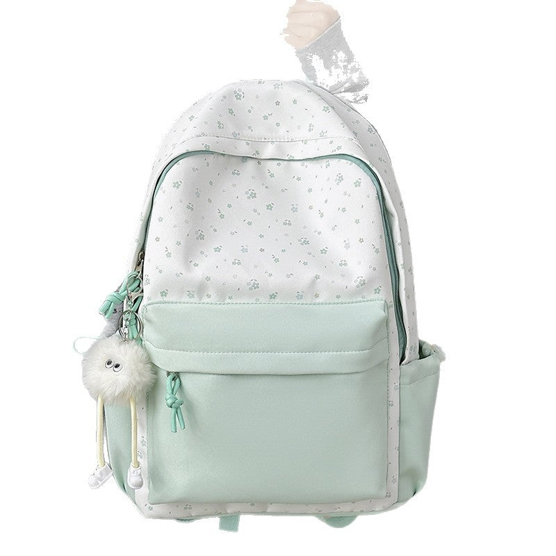 Minirucksack mit Floralem Design und Praktischen Organizer-Fächern Brehn