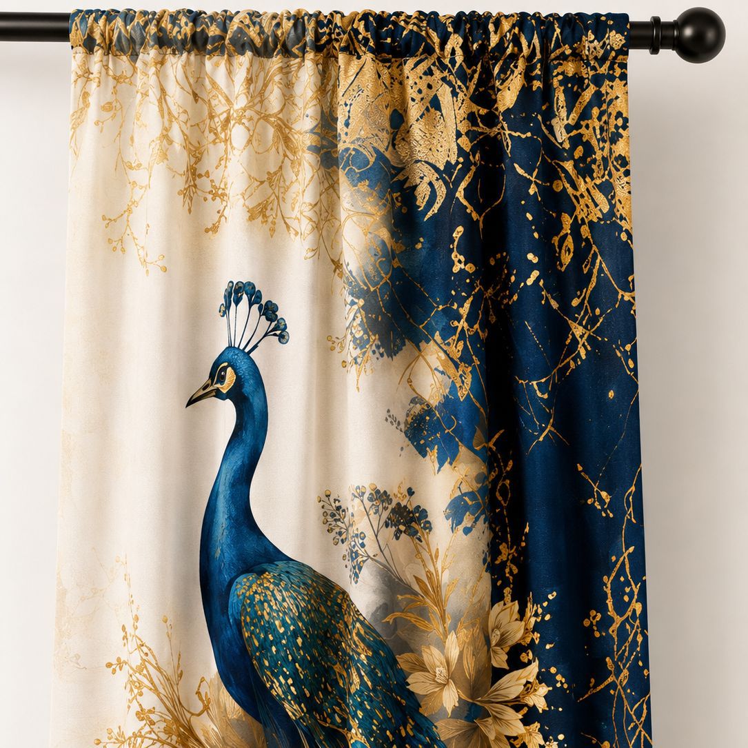 Künstlerische Vogel-Themen Fensterdeko