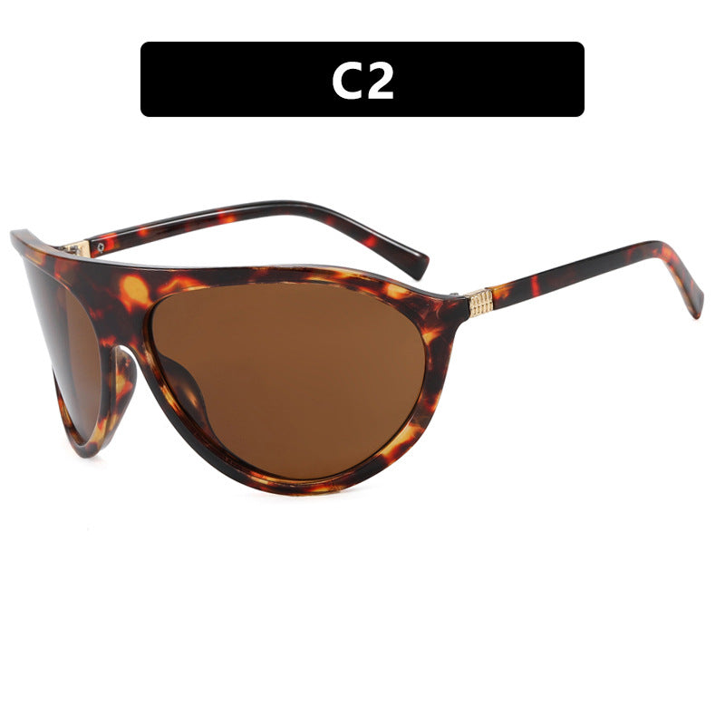 Damen Cat-Eye Sonnenbrille mit einzigartigem Design und schützendem UV-Filter Brehn