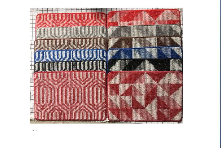 Geometrischer Druck Anti-Rutsch-Badematte Brehn