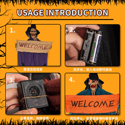 Haunted Witch Decoration Brehn
