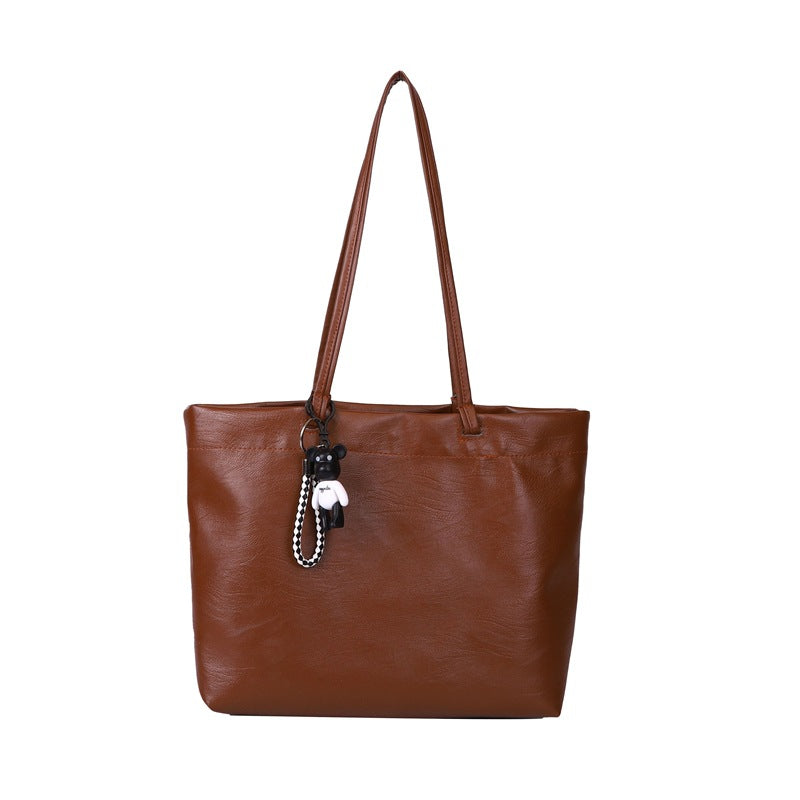Chic Faux Leather Tote Bag Brehn