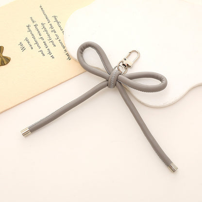Stylischer Schleifen-Knoten Schlüsselanhänger Halter Brehn