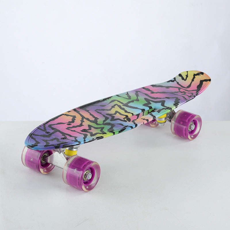Kompakter Mini Cruiser Skateboard Brehn