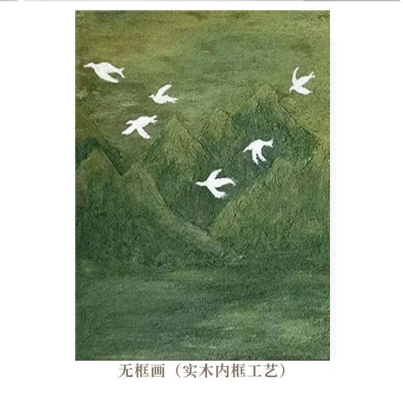 Natur-inspiriertes Leinwandkunstwerk