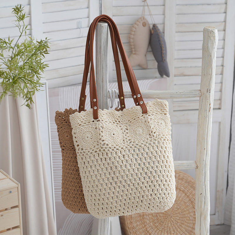 Handgewebte Basttasche Brehn