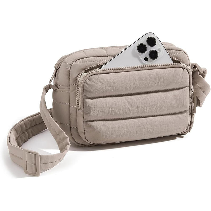 Modische Crossbody-Tasche mit Mehreren Fächern Brehn