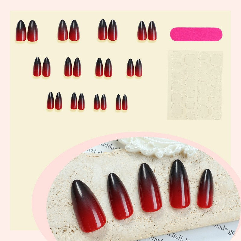 Gradient Style Press-On Nails mit Schließset Brehn