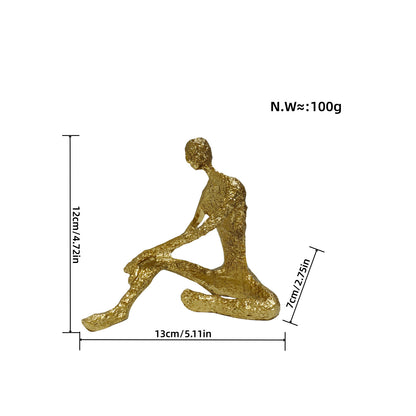 Dekorative Hirschfigur mit Glitzerdetails Brehn