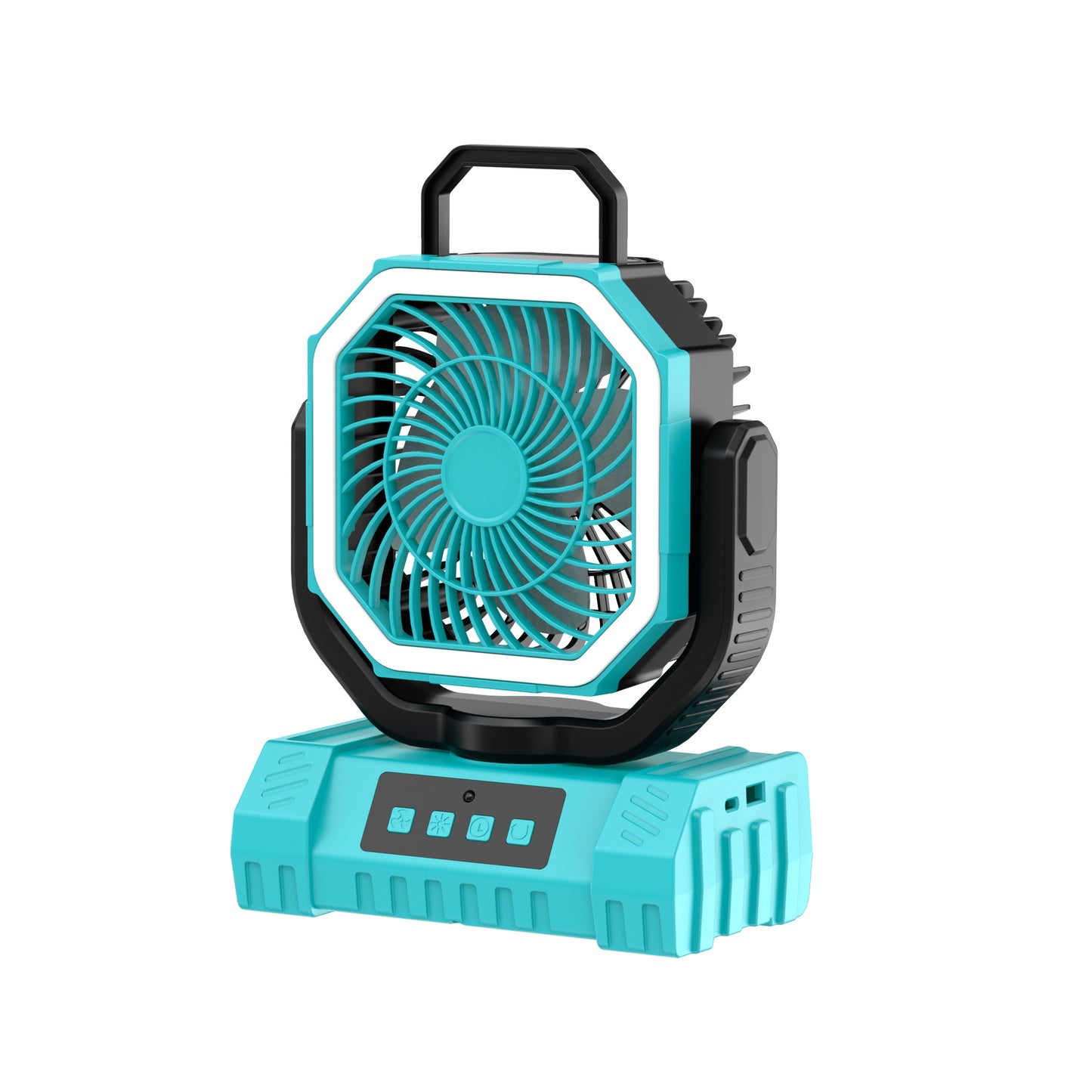 Unisex Tragbarer Hochleistungs-Ventilator mit Akku Brehn