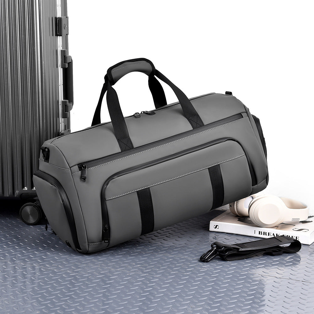 Sport-Duffel-Tasche mit Ergonomischem Tragesystem und Wasserabweisendem Material Brehn