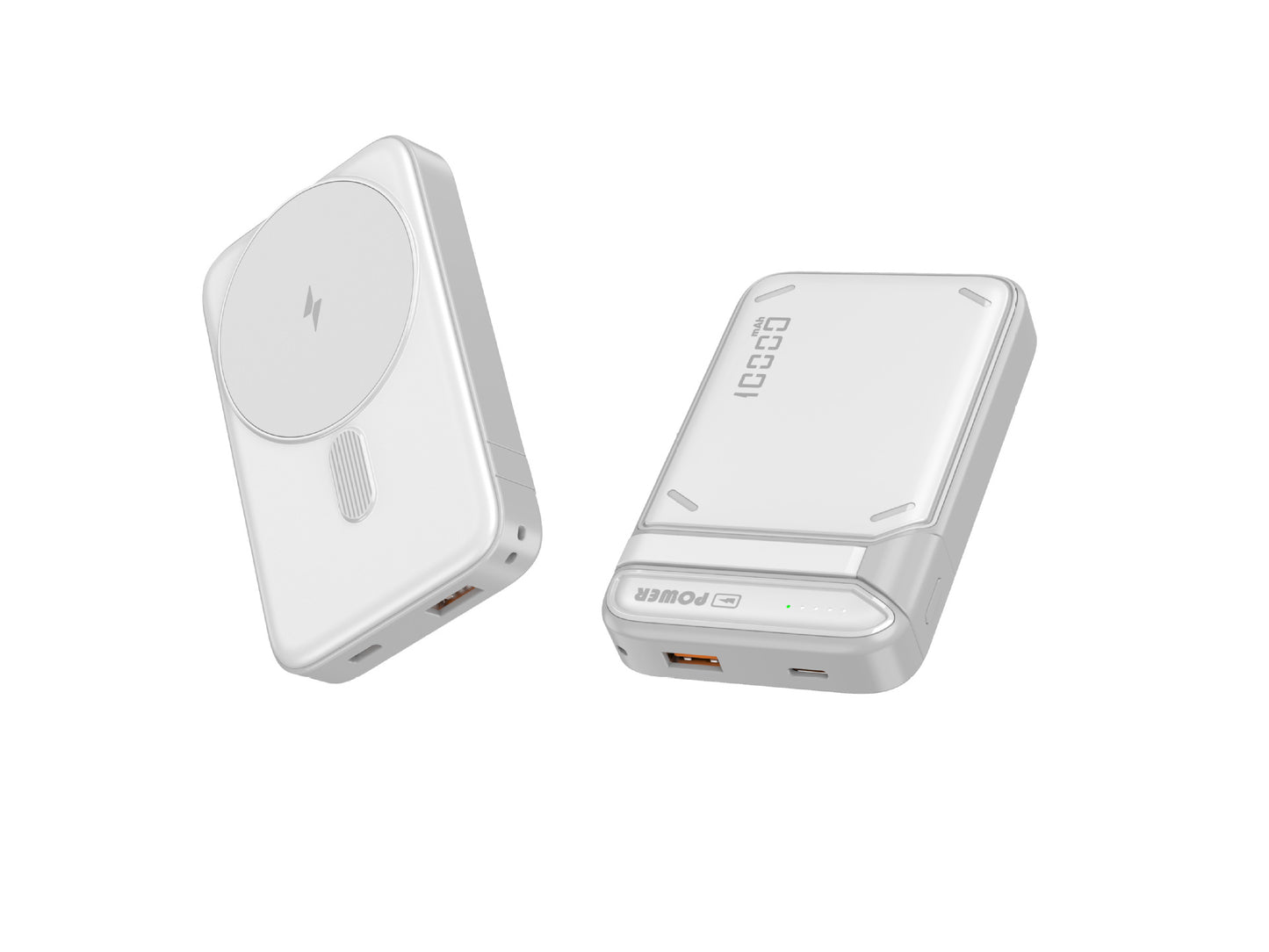 Kabellose Powerbank mit Induktivem Schnellladegerät und Intelligenter Ladeanzeige Brehn
