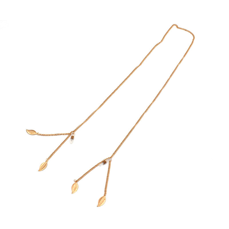 Blatt-inspirierte Brillen Kette Brehn