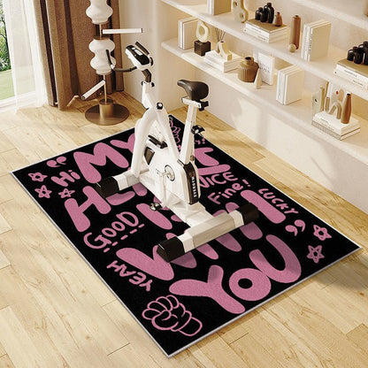 Fahrradtrainer Matte