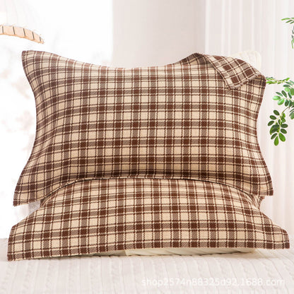 Damen Kissenbezug mit filigranem Blumenmotiv Brehn