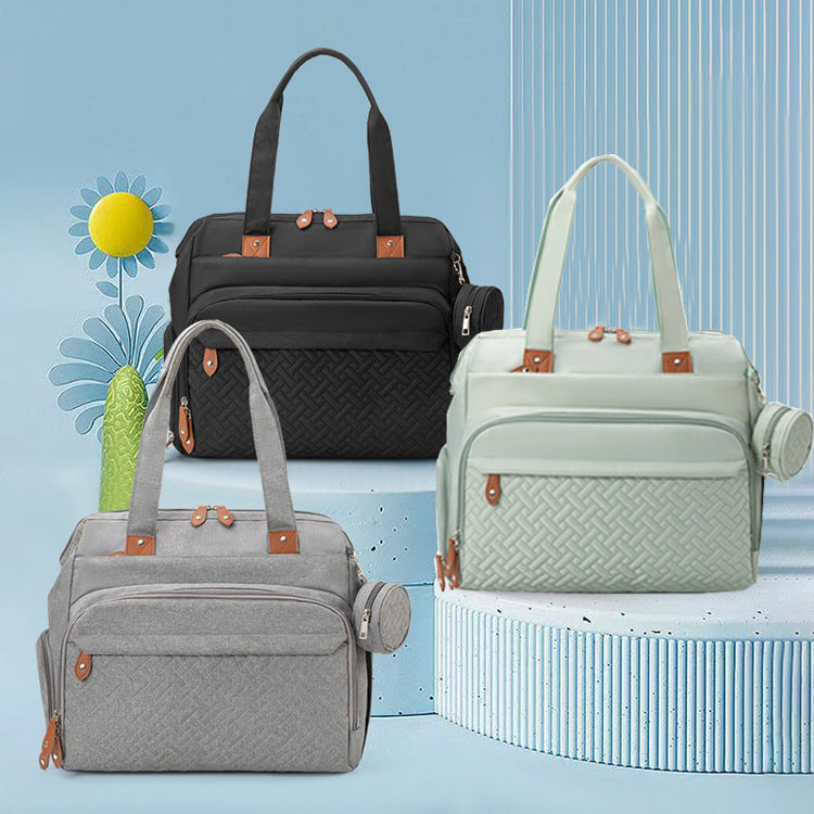 Multifunktionales Wickelrucksack-Set Brehn