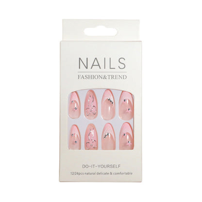 Stylische Acryl-Nagelkunst Brehn