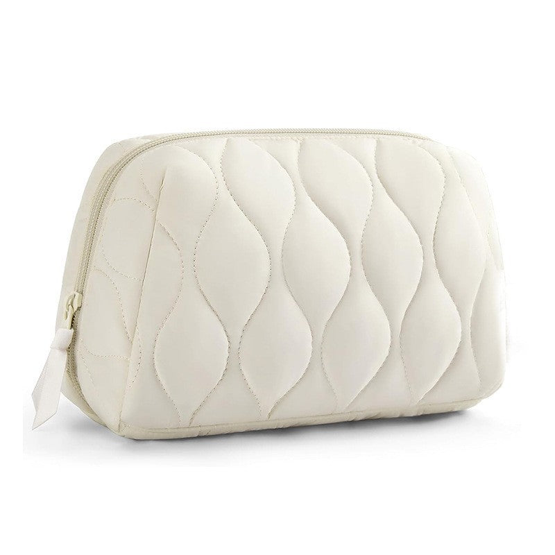 Kosmetik-Organizer-Tasche mit Luxuriösem Wellen-Muster Brehn